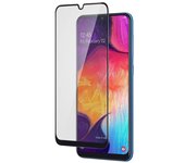 Protector de pantalla de cristal templado para Galaxy A50 Antigrietas - Negro