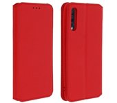 Funda Samsung Galaxy A50 libro billetera F. Soporte - Rojo