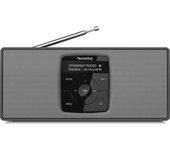 TechniSat 0000/3911 radio Portátil Digital Negro, Plata