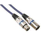 HQ Power Professional DMX 10m cable de audio XLR (3-pin) Negro