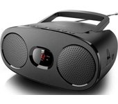 Muse Radio Cd Rd 306 Negro Sintonizador Analogico Mw Fm