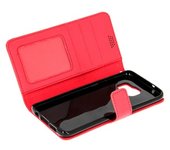 Funda libro billetera para Samsung Galaxy S7 Edge - Roja