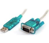 StarTech.com Cable Adaptador 0,9m USB a Puerto Serie Serial RS232 DB9 PC Mac Linux