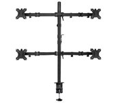 Ewent EW1514 soporte de mesa para pantalla plana 81,3 cm (32 pulgadas pulgadas) Abrazadera/Atornillado Negro