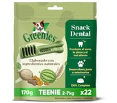 22 barritas Greenies Teenie Snacks Dentales Naturales para perros toy