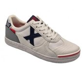 Zapatillas de fútbol sala munich g-3 kid 436 infantil blanco