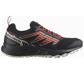 Zapatillas de trail salomon wander negro/gris/naranja hombre