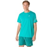 Camiseta de running asics asics icon ss top hombre wave teal
