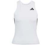 Camiseta de fitness adidas we 3 bandas tk mujer blanco/negro