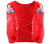 Chaleco de trail salomon adv skin 12 set flame scarlet/haute