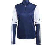 Camiseta de fútbol adidas squadra25 tr top mujer azul/blanco