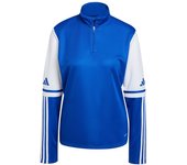 Camiseta de fútbol adidas squadra25 tr top mujer azul/blanco