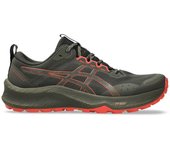 Zapatillas de trail asics trabuco terra 3 hombre marrón/rojo