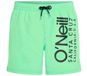 Bañador de playa y piscina o'neill cali 16'' neon green hombre