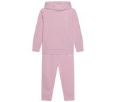 Conjunto jordan essentials fleece pullover set infantil rosa