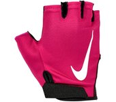 Guantes de fitness nike gym essential fg 2.0 mujer rosa negro