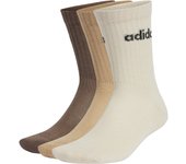 Calcetines infantiles adidas Linear Crew Cushioned (x3)