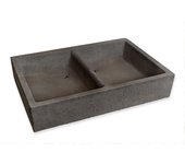 Pileta rectangular de jardín champagne