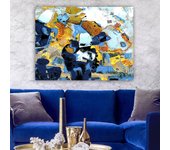 Pintura decorativa lienzo 93541693_70100 multicolor 70x100 cm