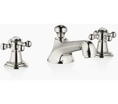 Dornbracht madison mezclador de lavabo de tres agujeros, con desagüe automático, proyección de 135 mm, 20700360-08, color: platino
