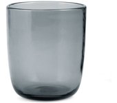 Pack de 6 vasos de cristal gris saturno cl35 h&h