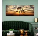 Pintura decorativa lienzo ytydrshr8839_3080 multicolor 30x80 cm