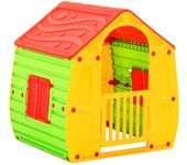 Casita de juegos para niños 102x90x109 cm unico / multicolor