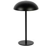 Arcchio led lámpara de mesa recargable thenra, negro, soporte de pared