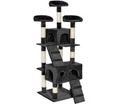 Tectake rascador para gatos 170 cm