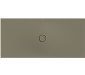 Plato de ducha bettefloor con soporte mínimo y betteglasur plus 5838, 150x70 cm, 5938-404plus,t1, color: grafitos