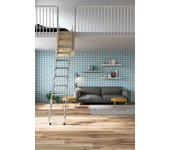 Escalera entresuolo retráctil 70x100x300
