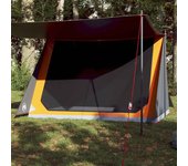 Tienda de campaña para 2 personas impermeable gris y naranja v5680 unico / naranja