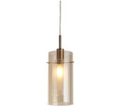 Searchlight duo 3 duo iii colgante bronce, copa champán