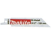 Makita p-04874 - blister de 5 sierras de sable bim para acero e inox de 1.5 a 2.5 mm largo 80mm 18 dpp tipo b