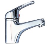 Pluvia grifo capri monomando lavabo laton cromo cartucho ceramic