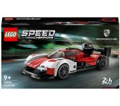 Lego speed ??champions 76916 porsche 963, modelo de autos de carreras, juguete para niños
