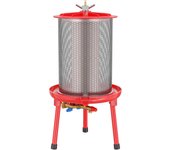 Hidroprensa 20 litros 3 bar acero inoxidable prensado de frutas prensado de mosto