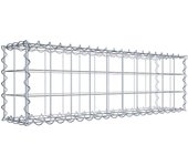 Gavión 100 cm x 30 cm x 20 cm (l x h x p), mailles 10 x 10 cm, espiral - diámetro del cable 4 mm