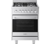Cocina de gas e horno eléctrico vitrokitchen st6060ib gas butano 60cm, seguridad gas-stop