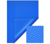 Cubierta solar piscina isotérmica azul rectangular 4x6m lona térmica protectora cobertor piscina