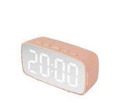Reloj despertador silver mirror - present time - present time