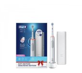 Cepillo dental eléctrico braun oral b pro 3500 blanco+ estuche