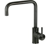Mezclador de fregadero de cocina de acero inoxidable color bronce con caño regulable pollini nf0001b - gunmetal