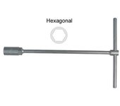 Llave vaso maurer mango t 10 mm.