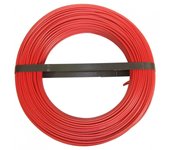 Cable eléctrico 1,5 mm² h07vu, en rollos de 100m rojo