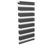 Persiana enrollable que oculta 90 x 170 gris