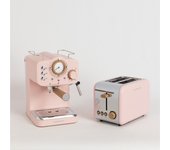 Create - pack toast retro tostadora + thera retro cafetera express acabado mate