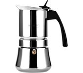 Cafetera italiana inducción 10 tazas café, acero inoxidable, todo tipo cocinas, vitrocerámica, fagor, acero inoxidable, etnica