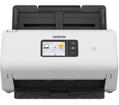 Escáner documental brother ads-4500w con alimentador de documentos adf/ doble cara