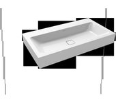Lavabo de pared cono de kaldewei 3090 900x500x120 mm, 902606003001, versión: sin agujero para grifo